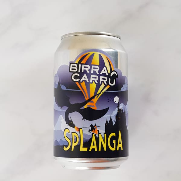 birra artigianale in lattina Splanga